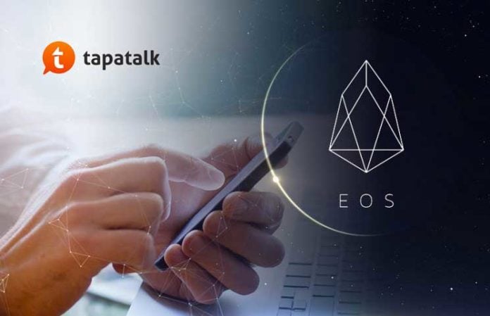 Tapatalk usará la EOS Blockchain para su sistema de recompensas Gold Point, una plataforma con 300 millones de usuarios